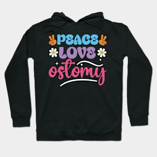 Doctor/Nurse Gift - Peace Love Ostomy Hoodie